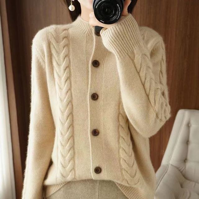 Women's Casual Loose Cardigan Sweater for Fall